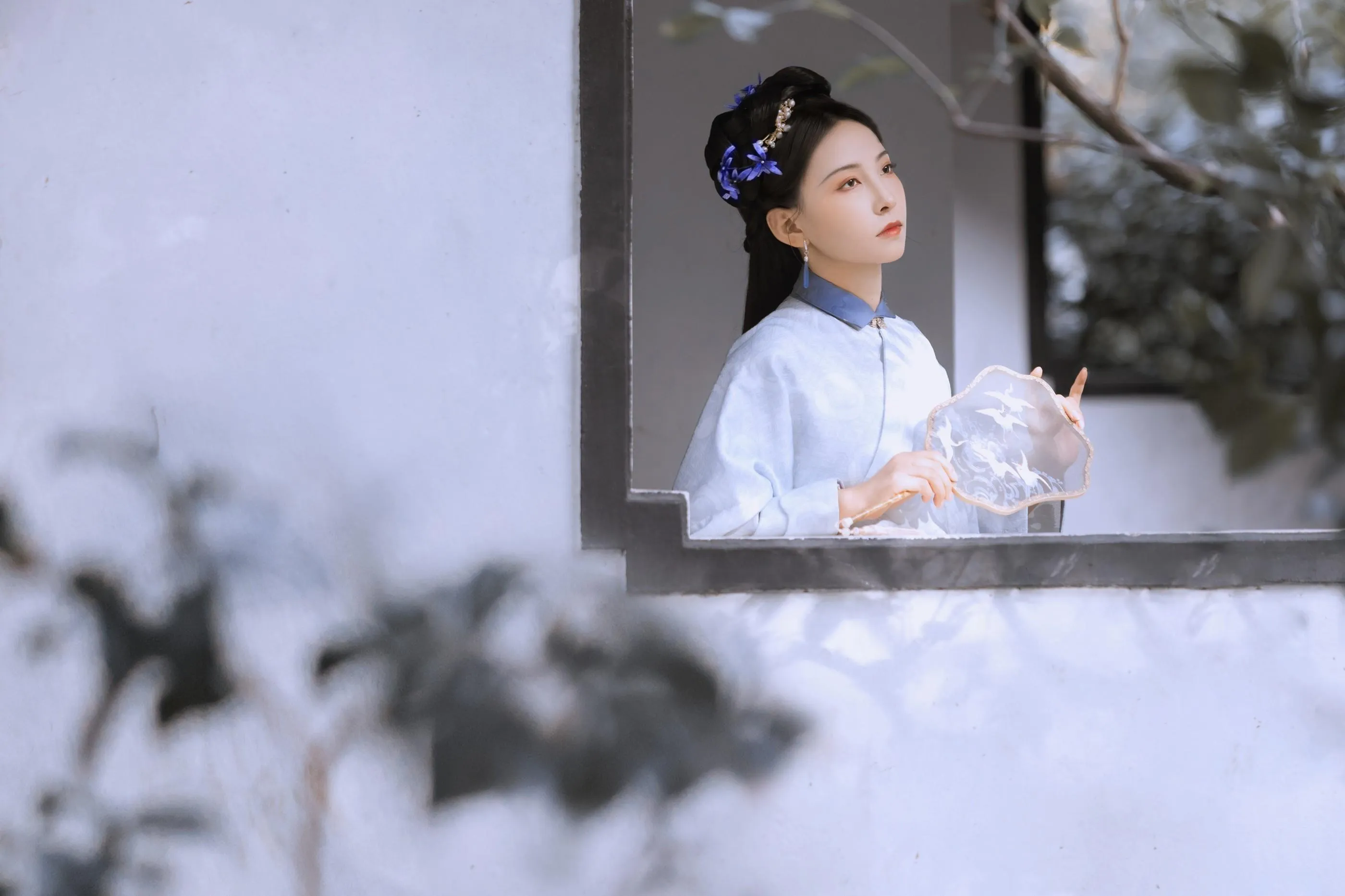 [YITUYU艺图语]2022.02.15 蓝灵 一念 [37P]插图1